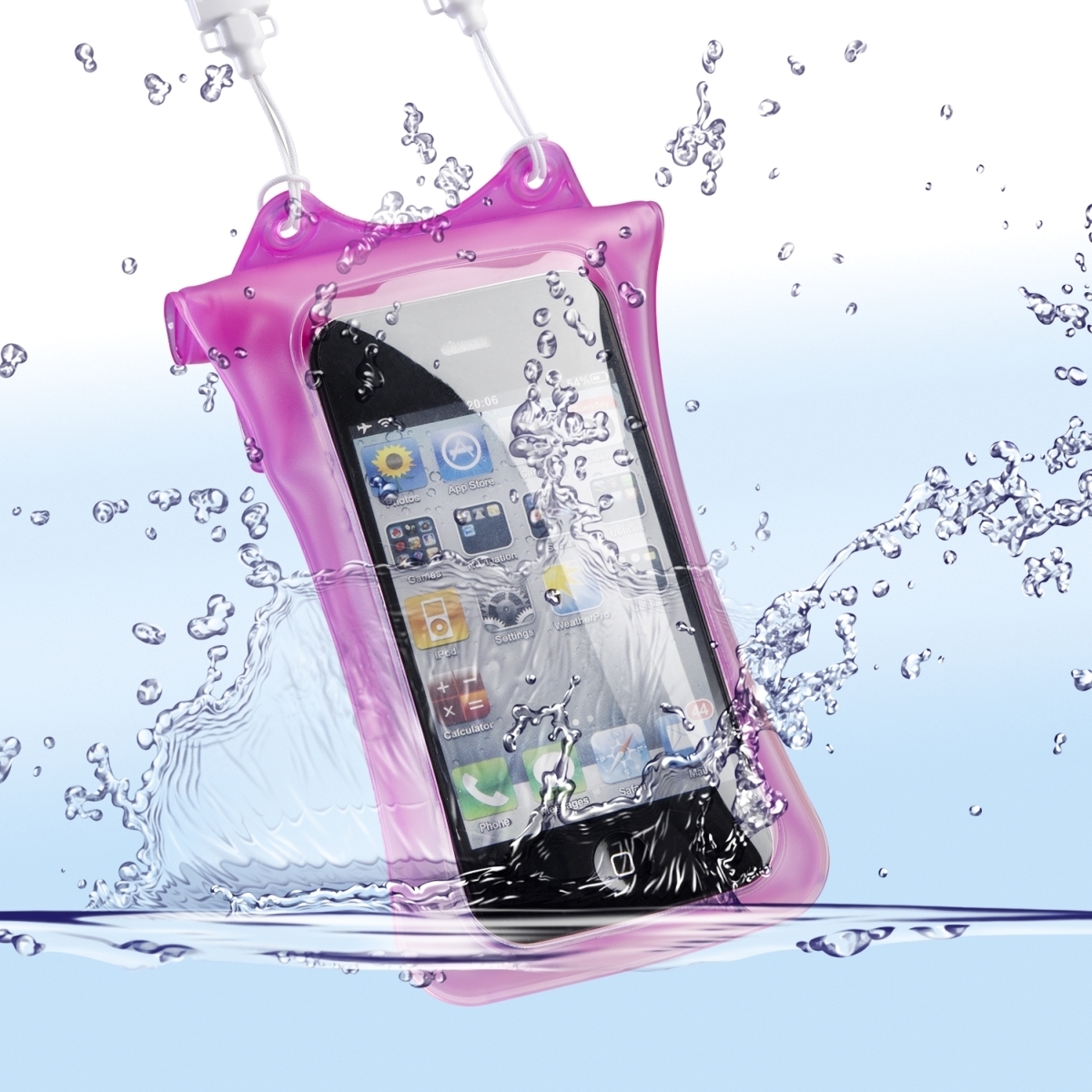 WP-i10 Underwater Bag for iPhone & iPod, pink