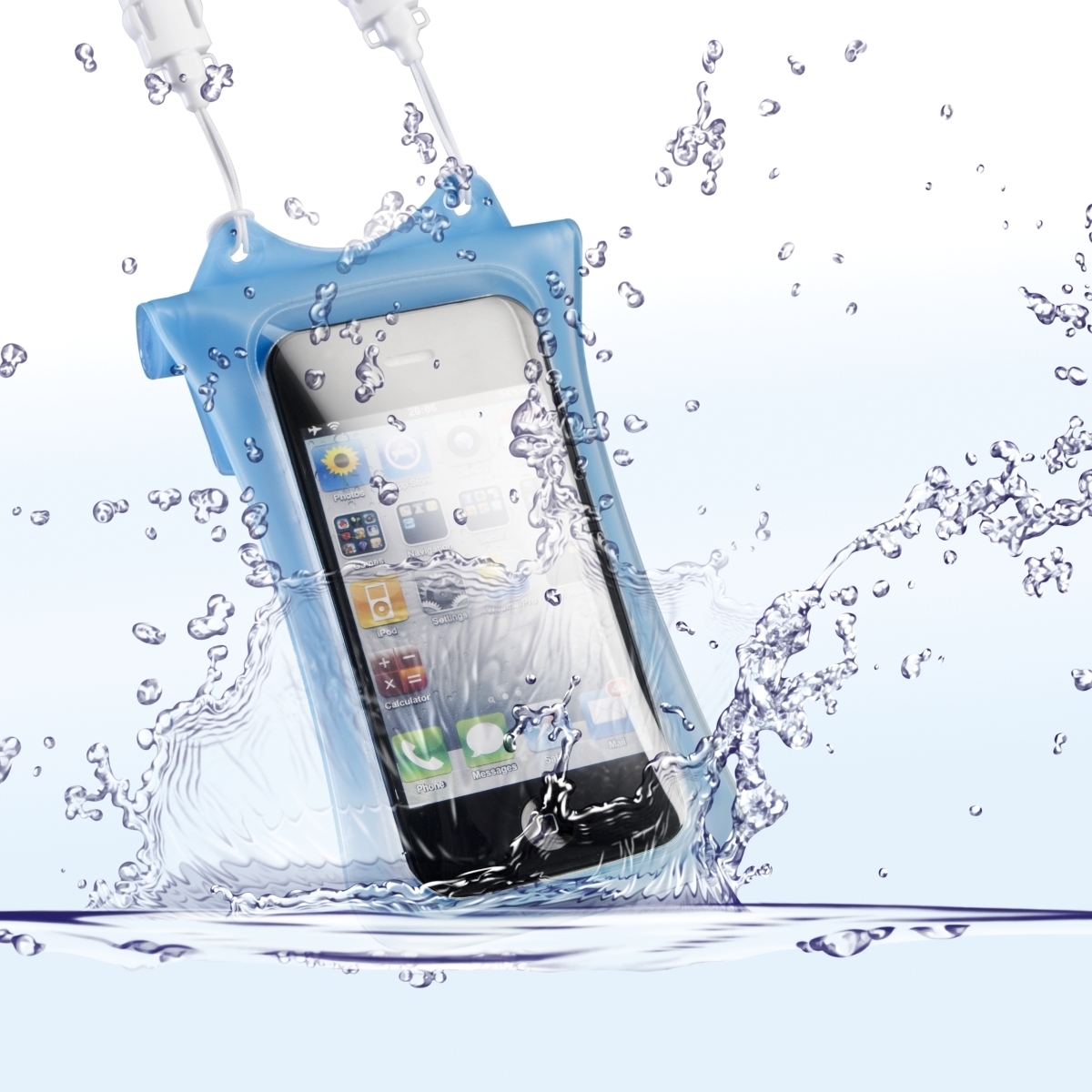 WP-i10 Underwater Bag for iPhone & iPod, blue