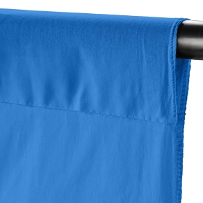 Walimex Fond en tissu 2,85x6m, bleu