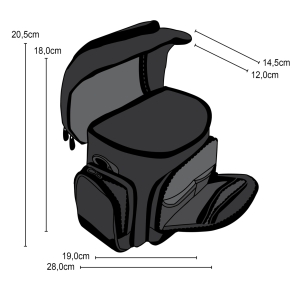 Mantona Premium Camera Bag sand/black