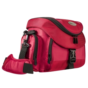 Mantona Premium Camera Bag red/black
