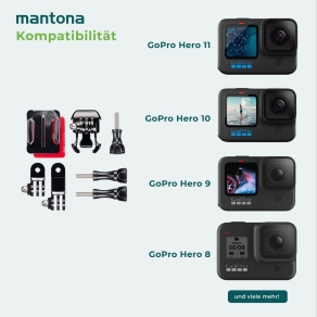 Mantona Mounting Set for GoPro