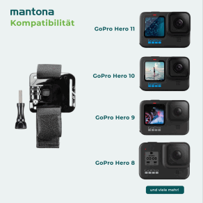 Mantona Armgurt Quick & Easy für GoPro