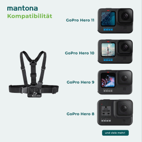 Mantona chest strap for GoPro "steady"