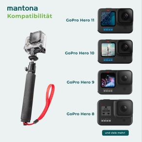 Mantona Handstativ für GoPro