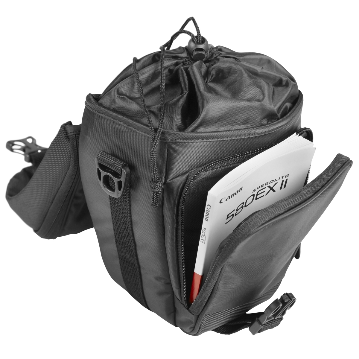black incl. quick access, dust protection, carry strap, accessory compartment Mantona Premium SLR colt bag incl slim MC UV filter 58 mm