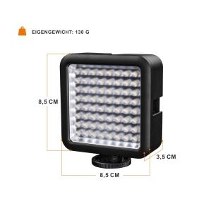 Walimex pro LED Video Light 64 LED
