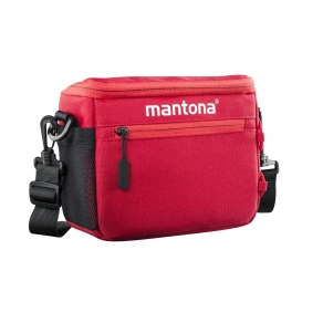 Mantona Irit system camera bag red
