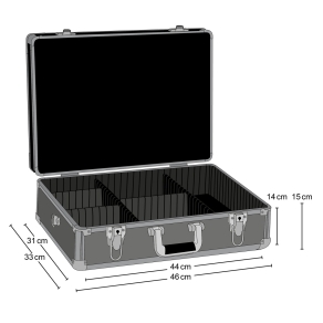Mantona Aluminium Suitcase Basic M