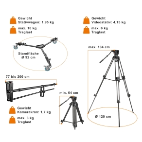Walimex pro camera crane Set Director Pro II