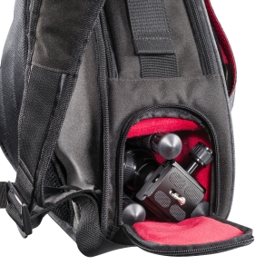 Mantona camera bag triangle grey + DSLM tripod