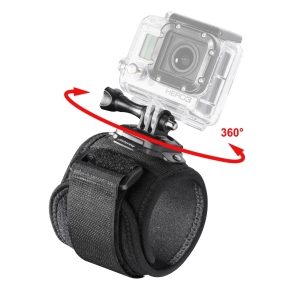 Courroie de bras Mantona avec support 360° pour GoPro rembourré - wal