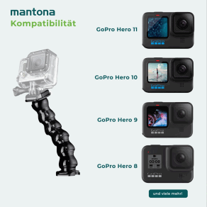 Mantona flexible boom arm for GoPro