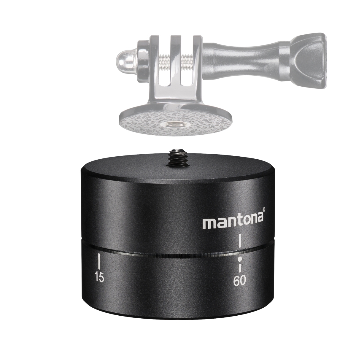 Mantona Turnaround 360 tripod head for GoPro
