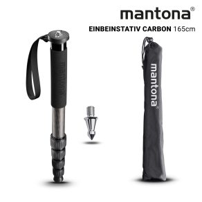 Monopode Mantona Pro ONE 165C Carbon 165cm