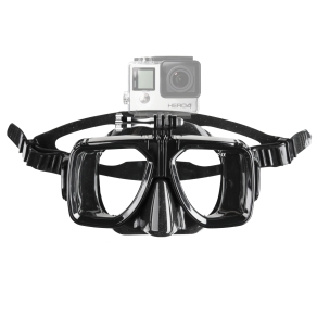 Mantona Taucherbrille mit Befestigung für GoPro