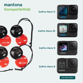 Kit de porte-fusibles Mantona 4 porte-fusibles 8 pads