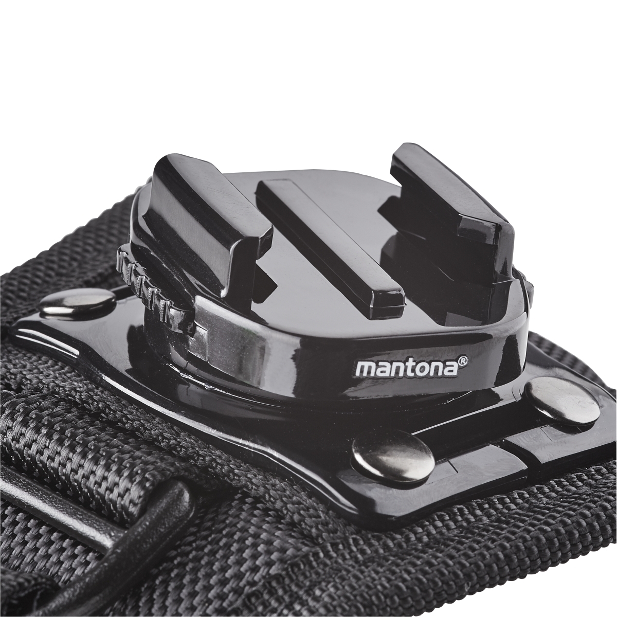 Mantona Handschuh mit 360° drehbarer Schnellspann...