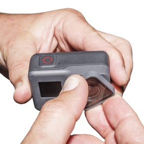Mantona Unterwassergehäuse Soft Touch Magic für GoPro Hero black 5 6 7