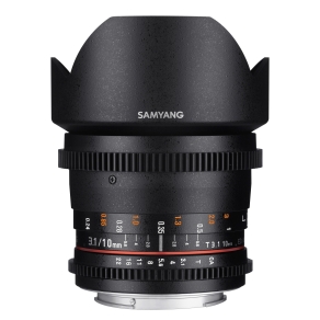Samyang MF 10mm T3,1 Video APS-C Canon EF