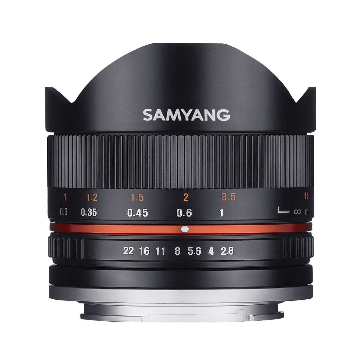 Samyang MF 8mm F2.8 Fisheye II APS-C Sony E schwarz
