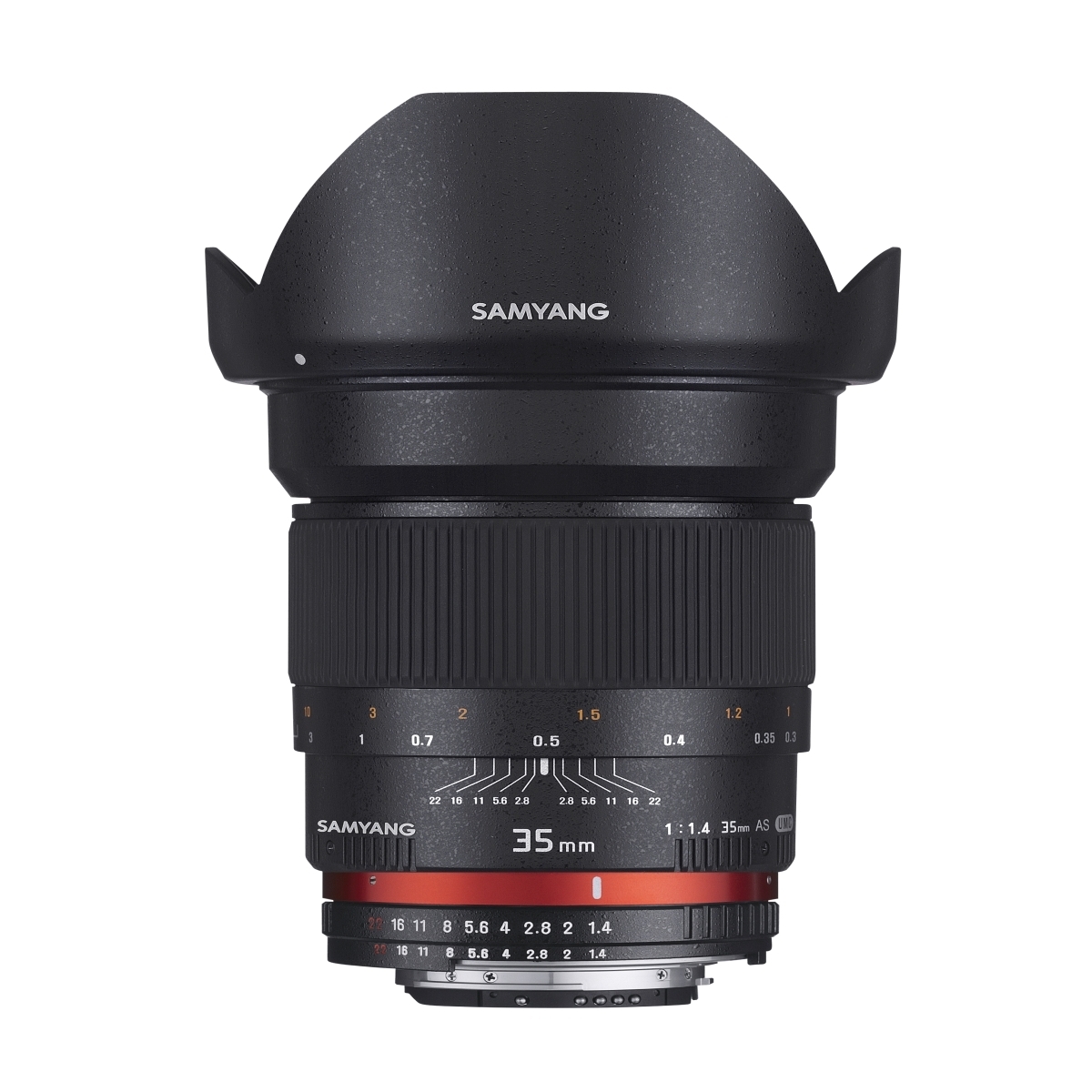 Objetivo Canon Samyang Rokinon Walimex Pro 35 mm F 1.4 AE AF 