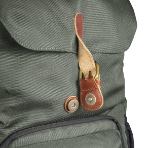 Mantona photo backpack Luis junior green, retro