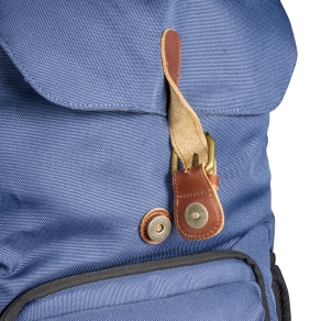 Mantona photo backpack Luis junior blue, retro