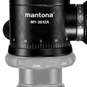Mantona Onyx 12 Kugelkopf (M1-3612A)