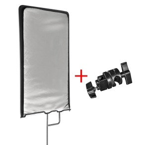 Walimex pro 4in1 Reflektor Panel, 60x75cm + clamp