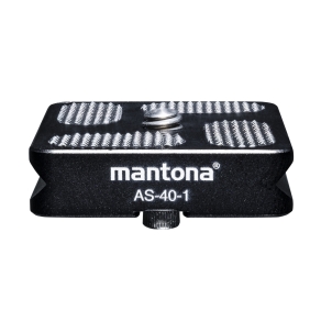 Mantona AS-40-1 Plaque de fixation rapide compatible...