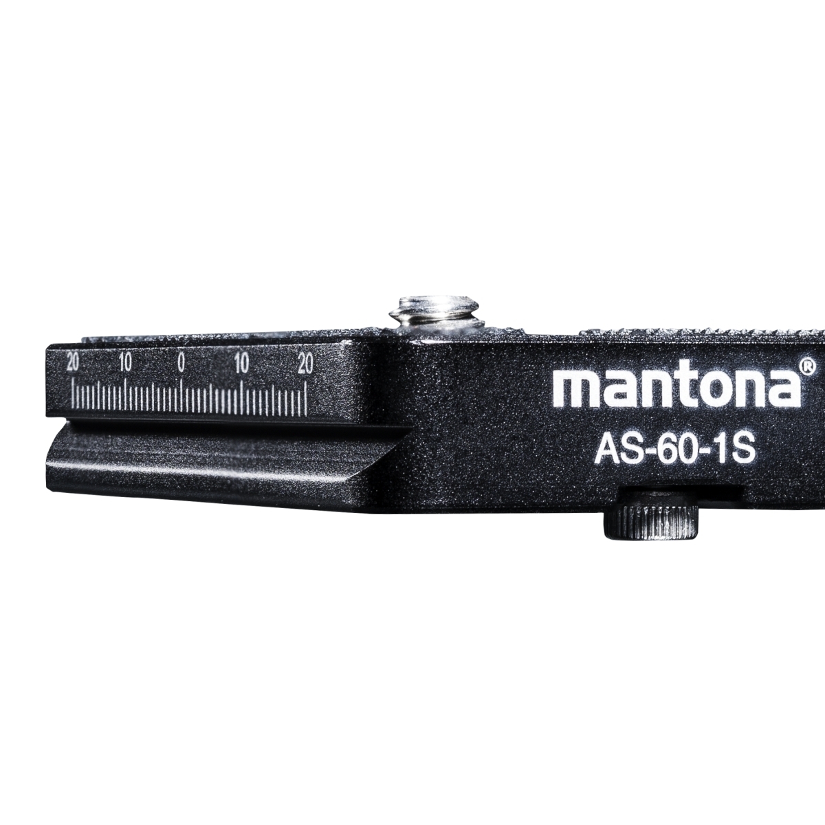 60 mm arca-Swiss compatibles Mantona as-60-1s rápido cambio placa escala