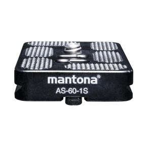 Mantona AS-60-1S Plaque de fixation rapide compatible...