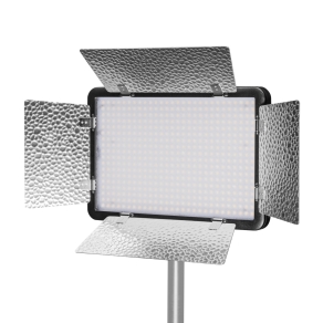 Walimex pro LED Versalight 500 Daylight 2er Set 2x Leuchte 2x Stativ 4x Akku