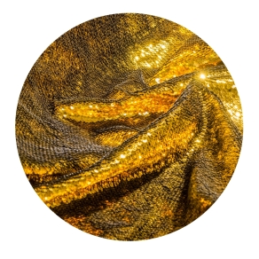 Walimex pro sequin background 1,3x2m gold