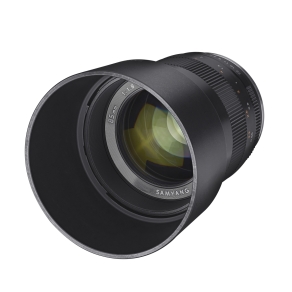 Samyang MF 85mm F1.8 ED UMC CS Fuji X - für Fuji APS-C Kameras, manueller Fokus