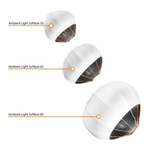 Walimex pro 360° Ambient Light Softbox 50cm avec adaptateur pour boîte à lumière Broncolor