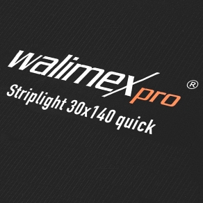 Walimex pro Studio Line Striplight Softbox QA 30x140cm con adattatore softbox Visatec