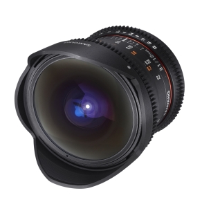 Samyang MF 12 mm T3.1 Fisheye Video DSLR Nikon F
