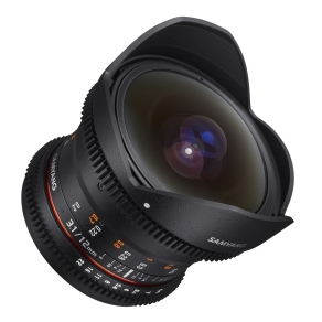 Samyang MF 12mm T3.1 Fisheye Video DSLR Nikon F