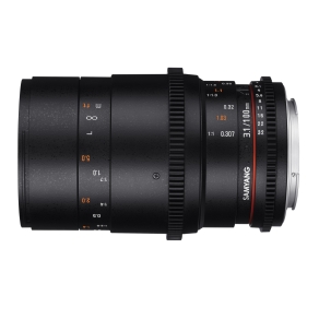 Samyang MF 100 mm T3.1 Macro Video DSLR Nikon F