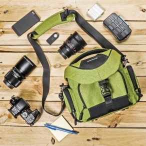 Mantona Premium Camera Bag verde