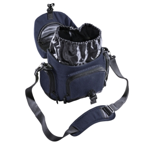 Mantona Premium Camerabag blue