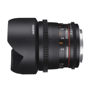 Samyang MF 10mm T3.1 Video APS-C Canon M