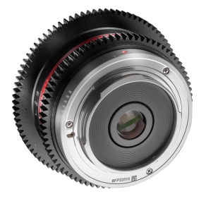 Samyang MF 7.5mm T3.8 Cine UMC Fish-eye met Micro Fourthirdsvatting, voor MFT-sensor, handmatige videolens