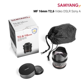 Samyang MF 16mm T2.6 Video spiegelreflex Sony A