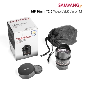 Samyang MF 16mm T2.6 Canon M DSLR Video