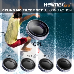 Walimex pro Filter Set DJI OSMO Action CPL/ND MC