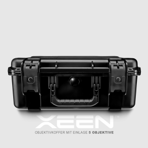 XEEN CF complete set 5x Canon EF met koffer