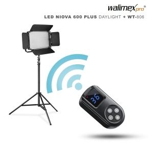 Walimex pro LED Niova 600 Plus Daylight + treppiede WT-806